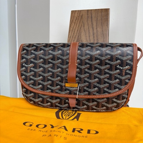 高雅德/Goyard  小號包 Goyardine 帆布 22 x 7 x 16