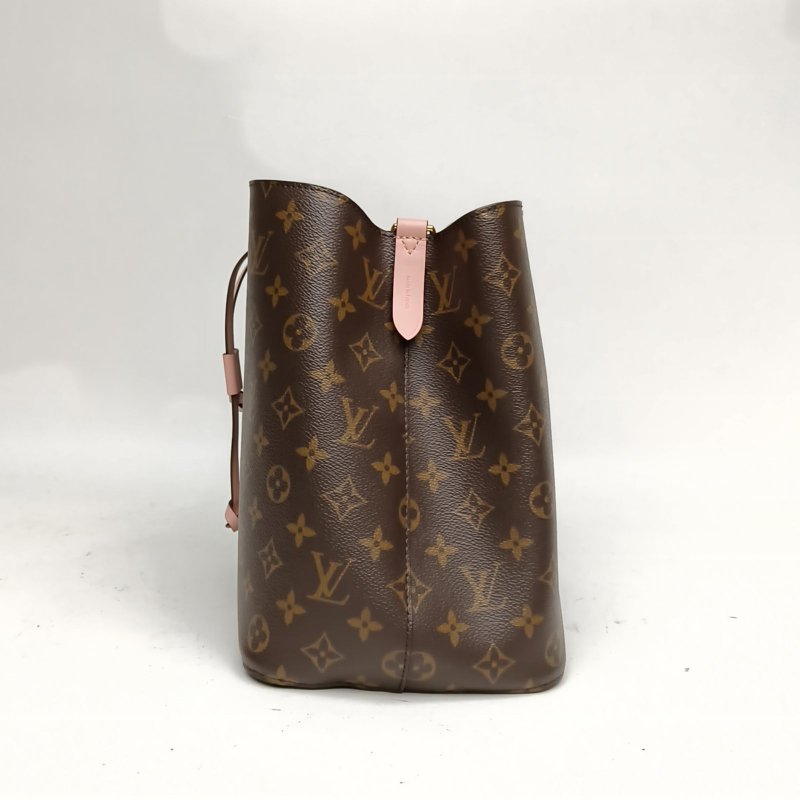 LOUIS VUITTON NÉONOÉ水桶包中號粉色內裏老花金扣2019肩背包-1