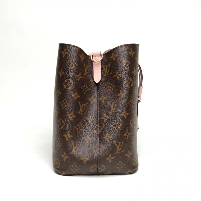 LOUIS VUITTON NÉONOÉ水桶包中號粉色內裏老花金扣2019肩背包-3