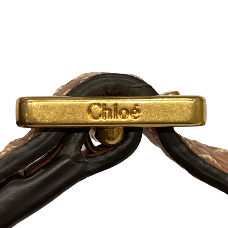 CHLOE 蔻依 MARCIE 皮革 馬鞍斜背包 磚色-12