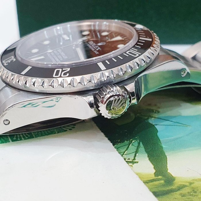 【大眾名錶】ROLEX勞力士 16600 Sea-Dweller 鋁圈海使 單Swiss面盤 A字頭 原廠全配件 台灣公司貨 B1299-6