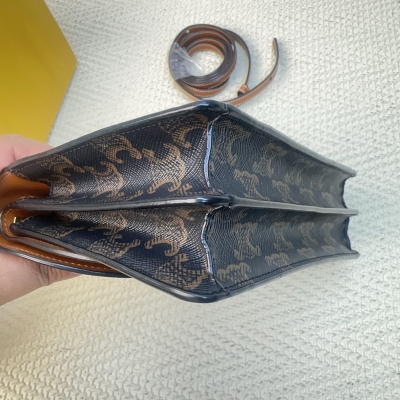 99新賽琳/Celine老花雙層woc斜挎包 尺寸20*12 無配件-6