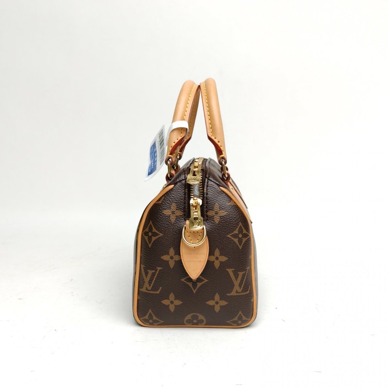 LOUIS VUITTON Sp20可拆卸黑白寬肩帶老花PVC晶片肩背包-3