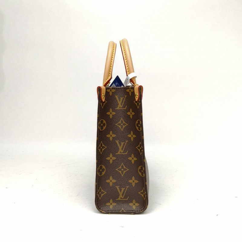 LOUIS VUITTON SACPLAT琴譜包BB21.5老花PVC晶片肩背包-1