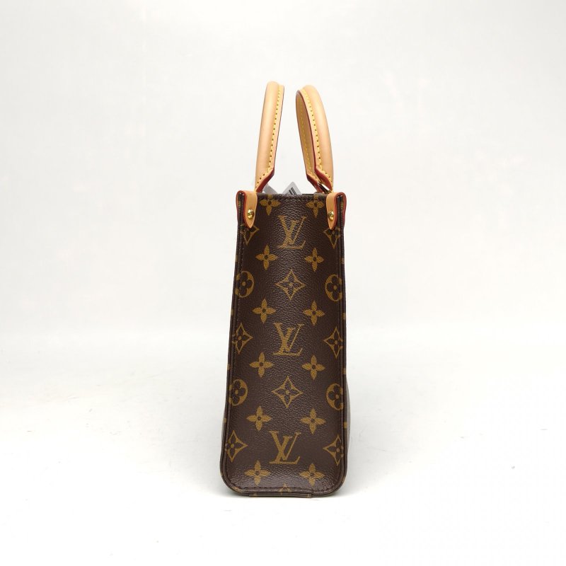 LOUIS VUITTON SACPLAT琴譜包BB21.5老花PVC晶片肩背包-3