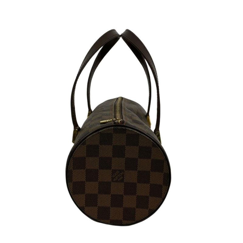 △ LOUIS VUITTON 路易·威登 Brown Coated Canvas Damier Papillon 26 Shoulder Bag 啡色塗層帆布經典格紋肩背包 N51304-267010713-3