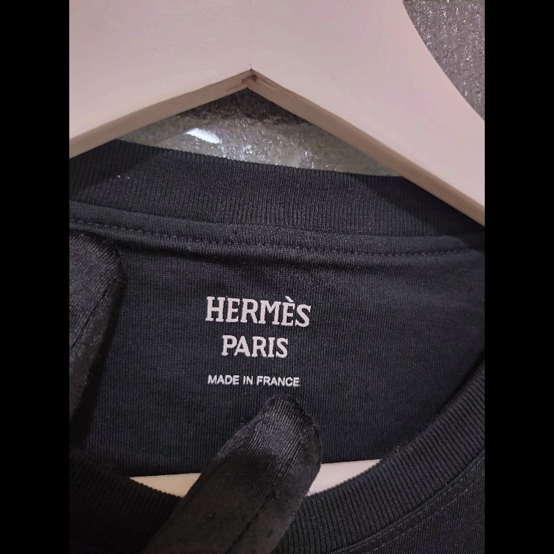 Hermes 黑色短袖上衣-8
