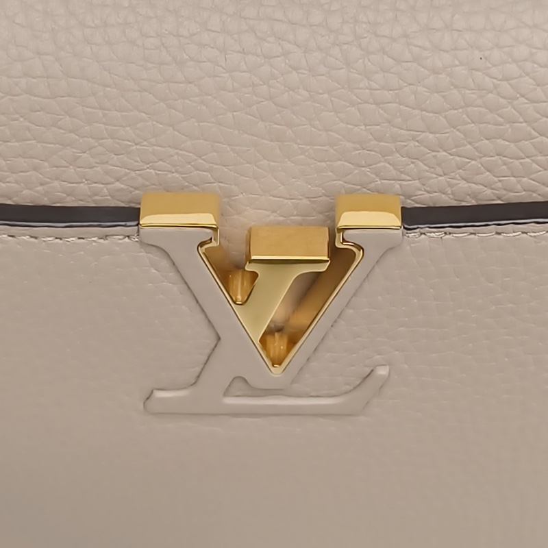 LOUIS VUITTON CapucinesBB灰色牛皮金扣2017-4