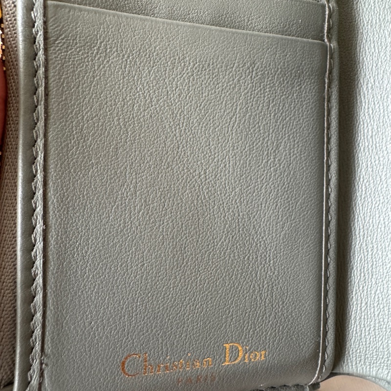 Dior Saddle Lotus 錢包 灰色-3