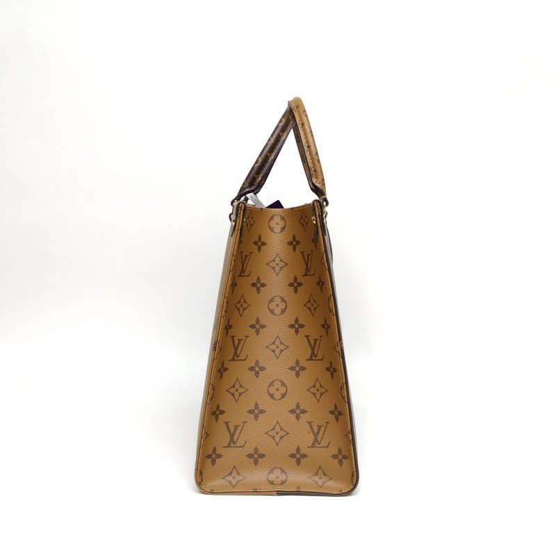 LOUIS VUITTON Onthego中號35老花PVC2021肩背包-3