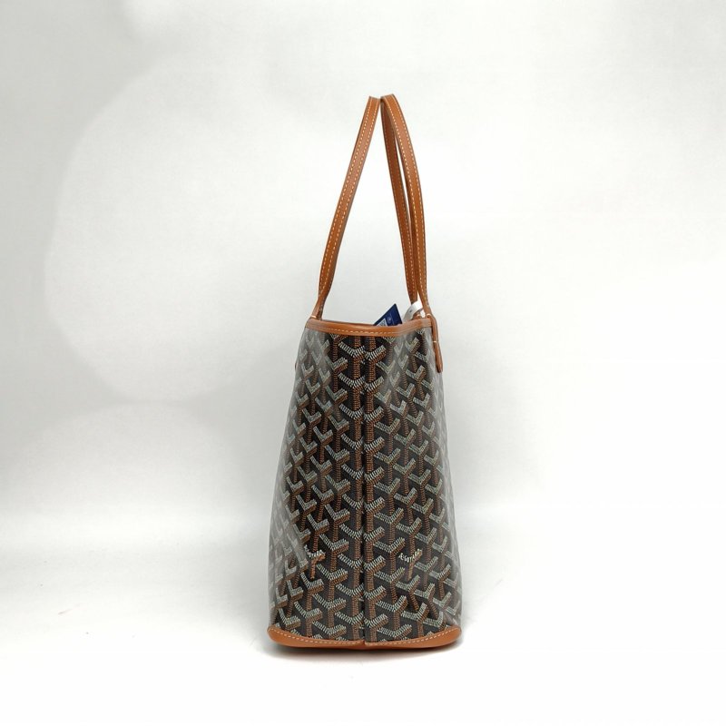 GOYARD Artois拉鏈購物袋Tote小號老花PVC肩背包-1