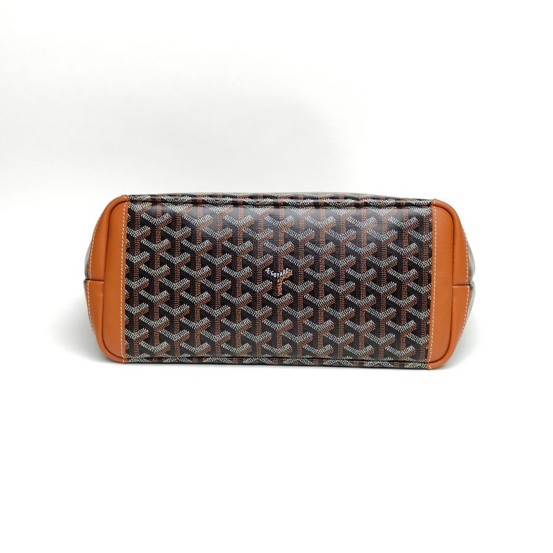 GOYARD Artois拉鏈購物袋Tote小號老花PVC肩背包-4