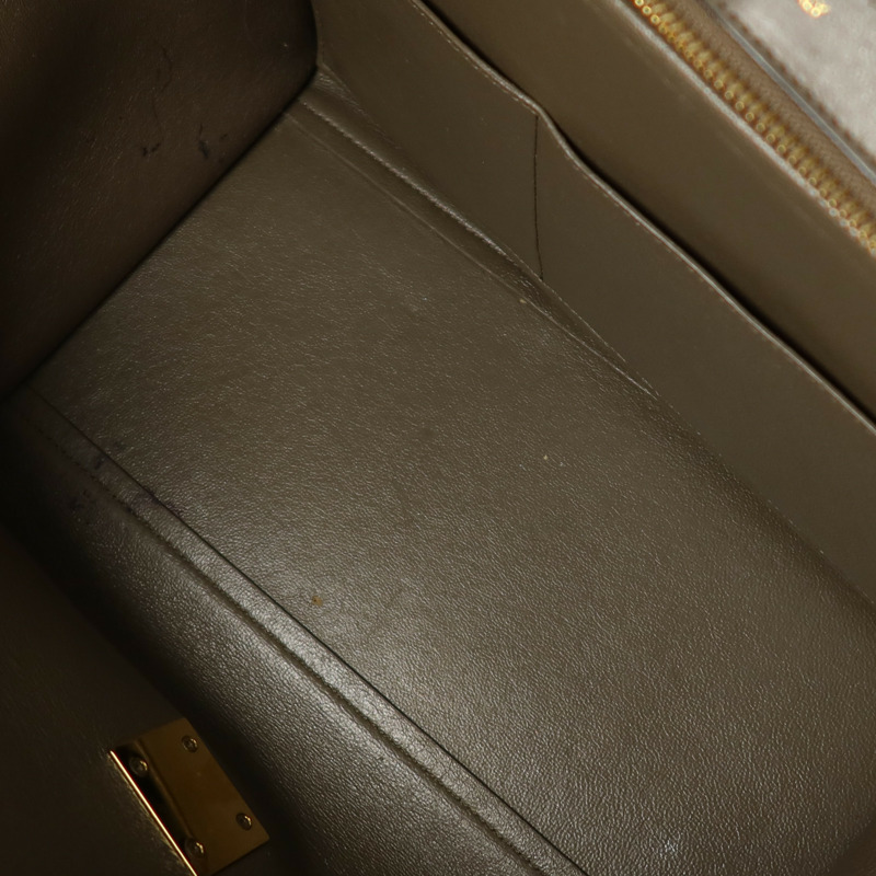 CELINE 牛皮皮革Trapeze金扣手挽肩背兩用袋-4