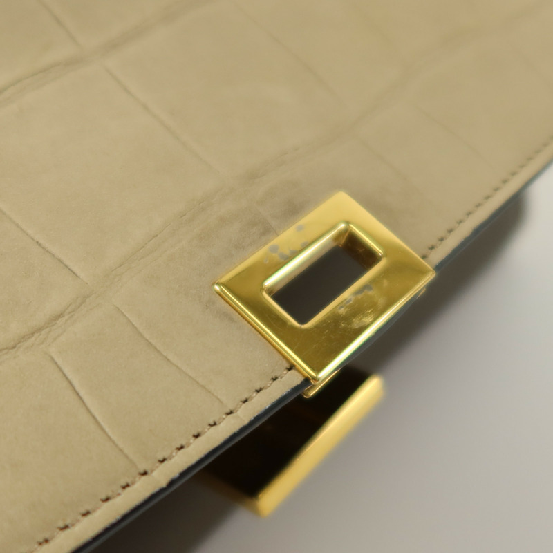 CELINE 牛皮皮革Trapeze金扣手挽肩背兩用袋-18