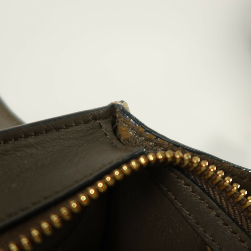 CELINE 牛皮皮革Trapeze金扣手挽肩背兩用袋-22