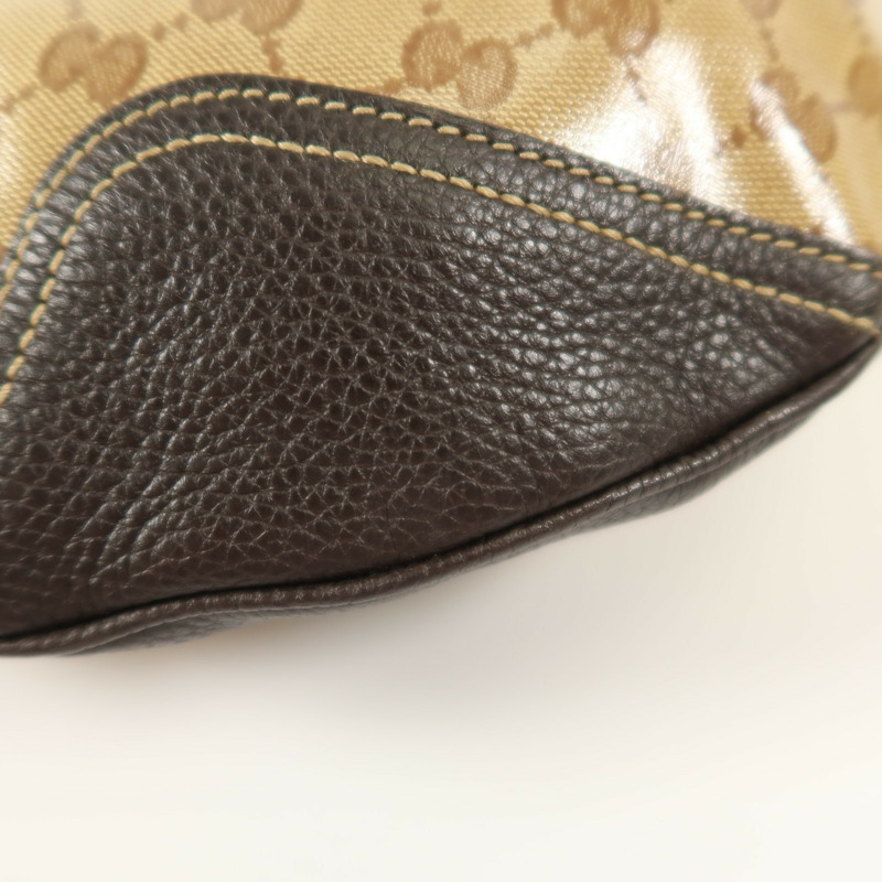 GUCCI 塗層帆布Shoulder Bag肩背袋-11