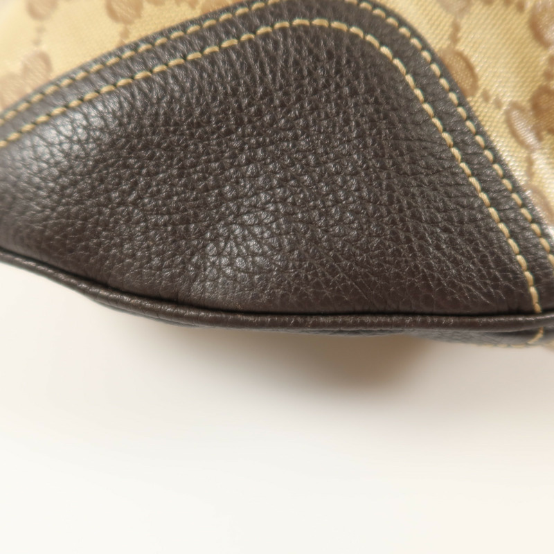 GUCCI 塗層帆布Shoulder Bag肩背袋-12