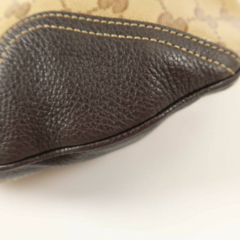 GUCCI 塗層帆布Shoulder Bag肩背袋-13