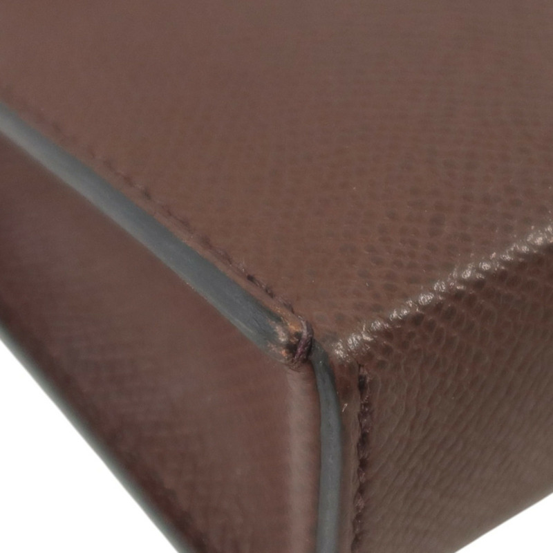 HERMES Epsom Hermesnap Wallet銀扣肩背袋Rouge Sellier-12