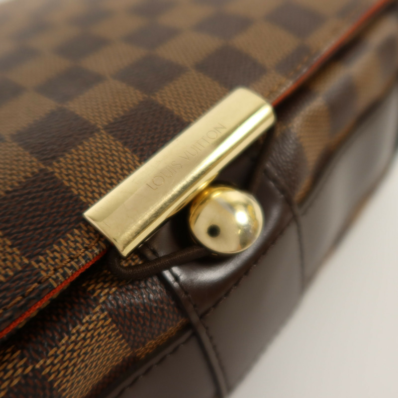 LOUIS VUITTON Damier Bastille金扣肩背袋-14