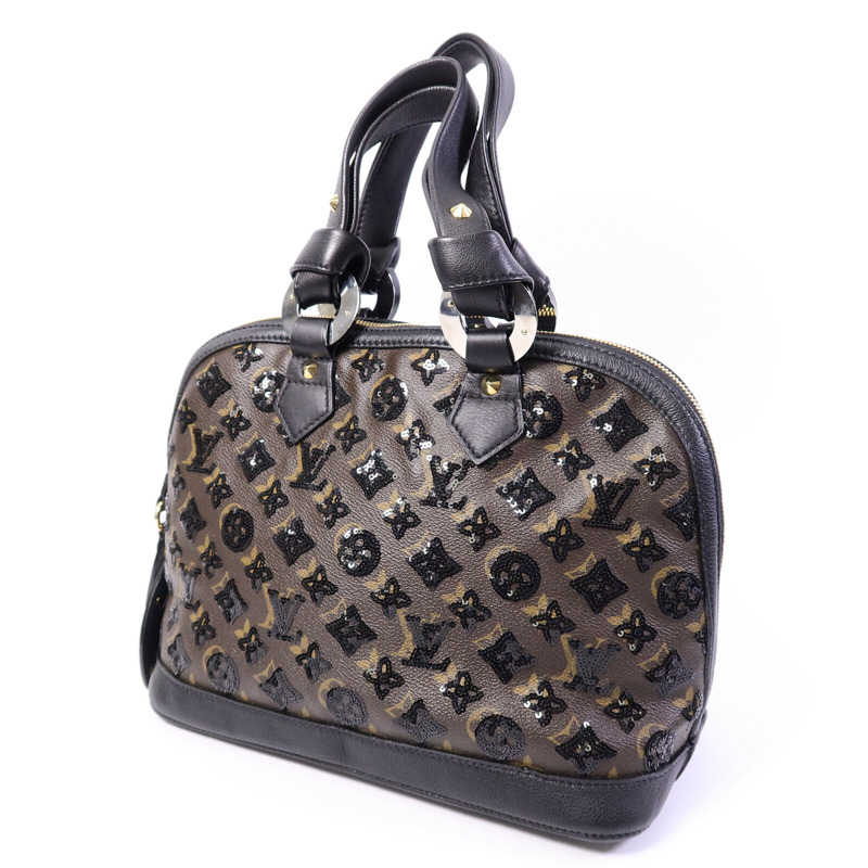 LOUIS VUITTON Monogram Eclipse Alma肩背袋-2