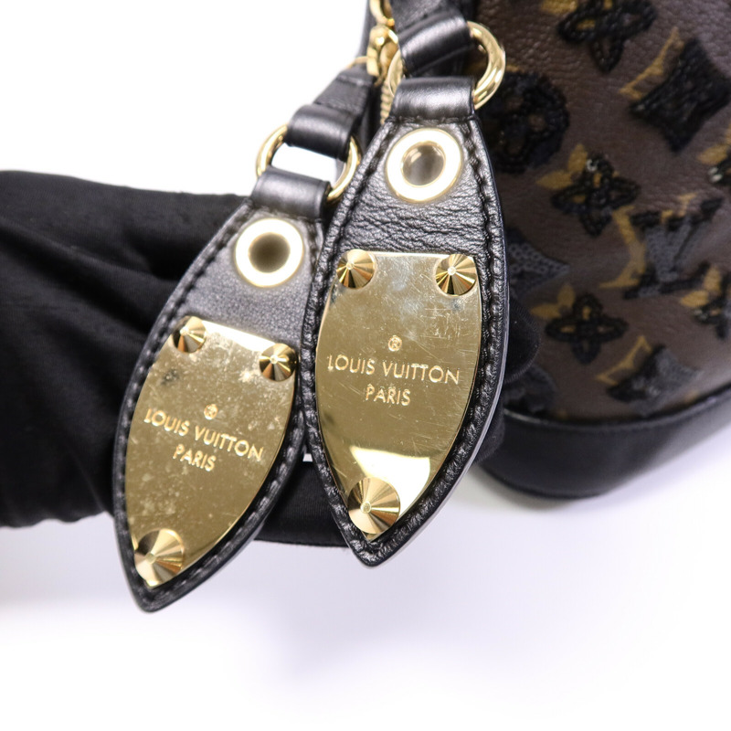 LOUIS VUITTON Monogram Eclipse Alma肩背袋-6