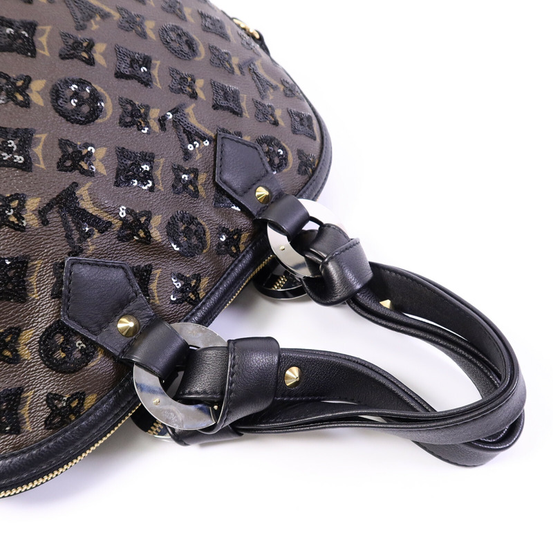 LOUIS VUITTON Monogram Eclipse Alma肩背袋-8