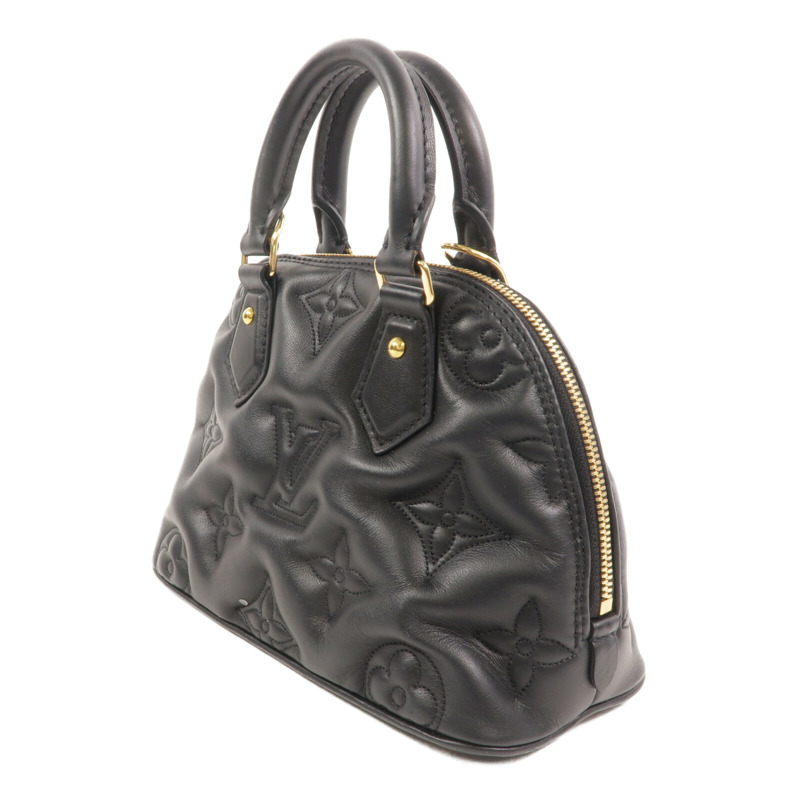 LOUIS VUITTON 牛皮皮革Alma BB Bubblegram手挽肩背兩用袋-2