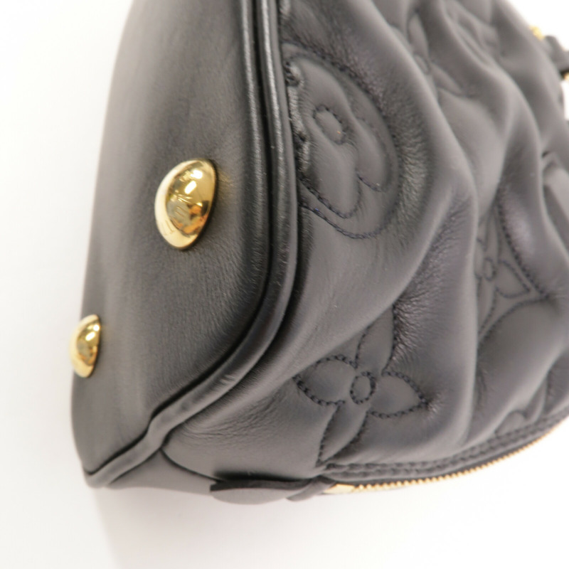 LOUIS VUITTON 牛皮皮革Alma BB Bubblegram手挽肩背兩用袋-12