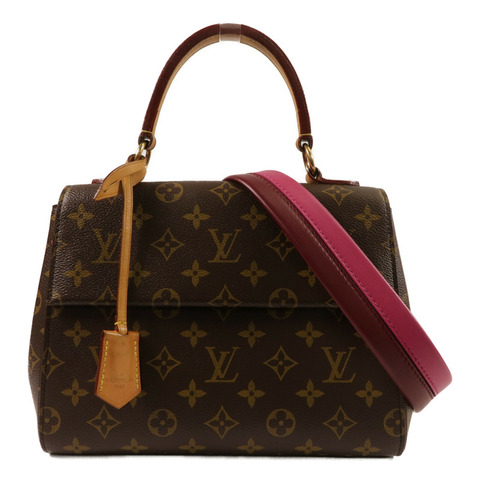 LOUIS VUITTON Monogram Cluny BB手挽肩背兩用袋