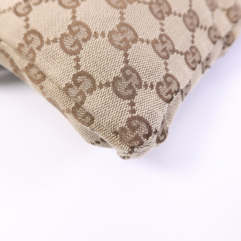 GUCCI 帆布Waist Bag銀扣腰包-14
