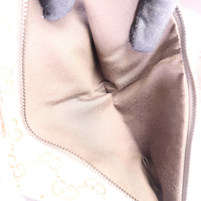 GUCCI 帆布Waist Bag銀扣腰包-16