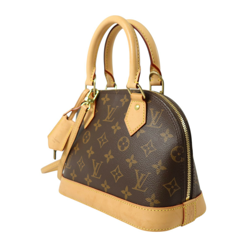 LOUIS VUITTON Monogram Alma BB金扣手挽肩背兩用袋-2