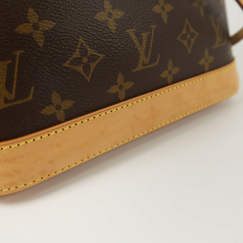 LOUIS VUITTON Monogram Alma BB金扣手挽肩背兩用袋-14
