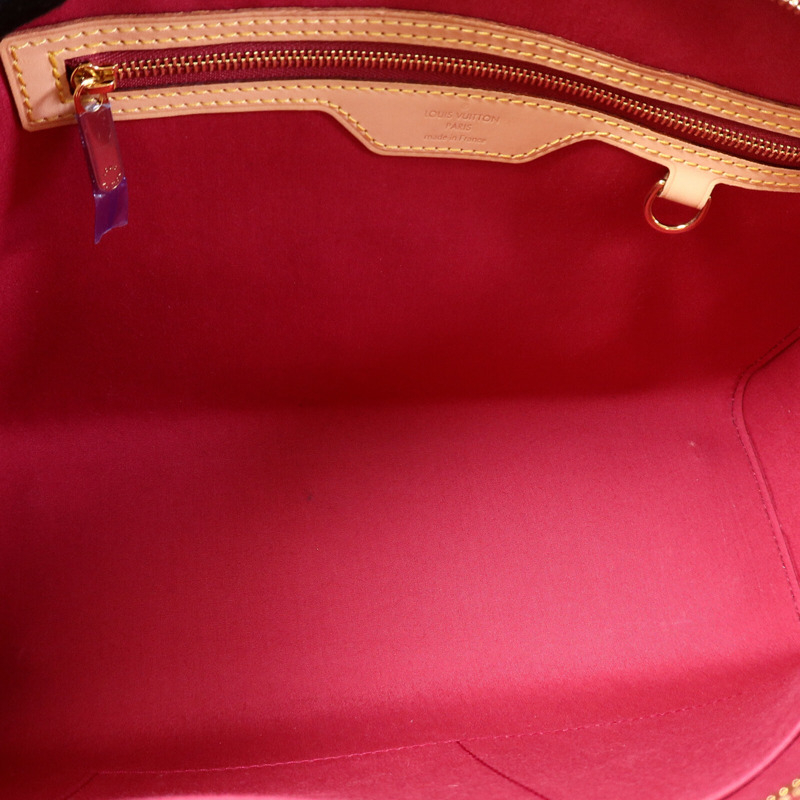 LOUIS VUITTON Monogram Vernis Brea MM手挽袋-4