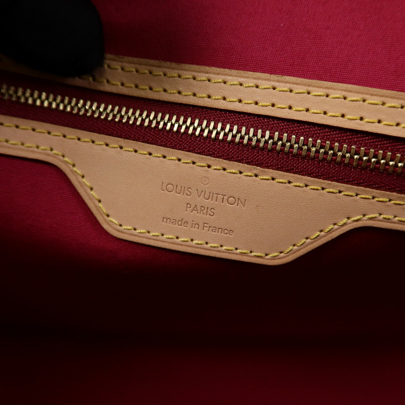 LOUIS VUITTON Monogram Vernis Brea MM手挽袋-5