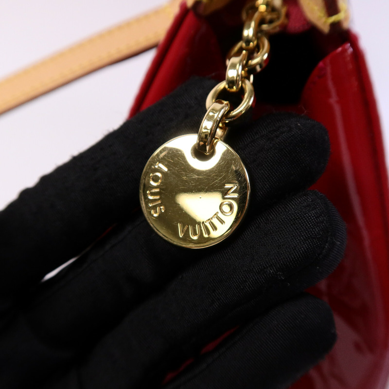 LOUIS VUITTON Monogram Vernis Brea MM手挽袋-6