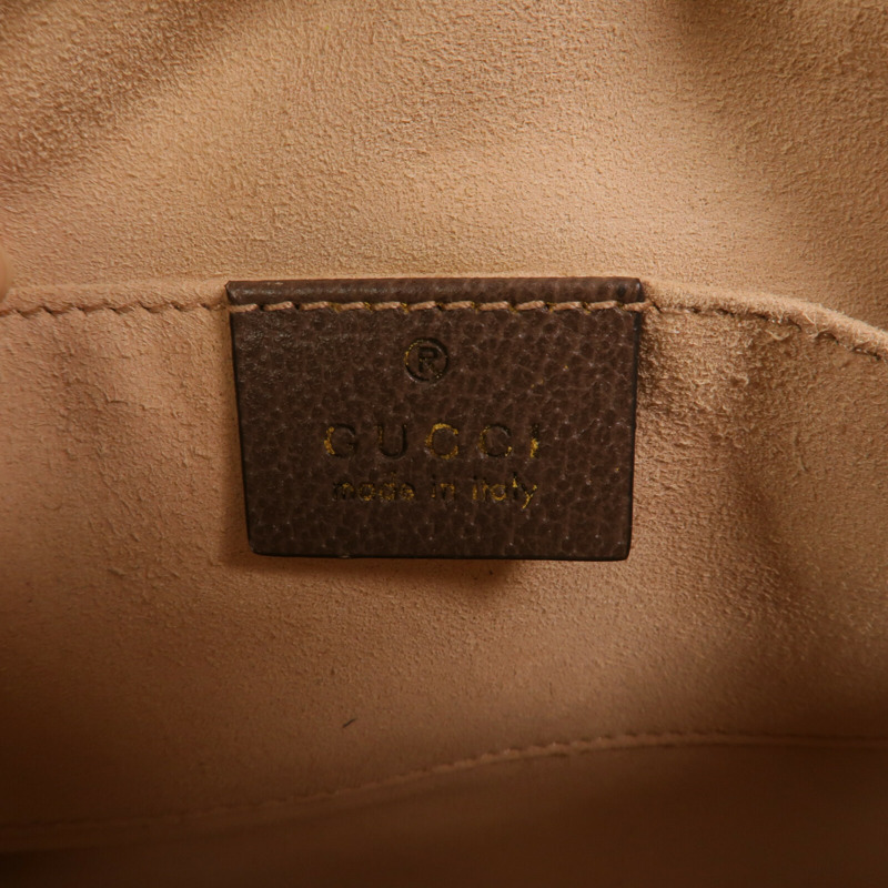 GUCCI 塗層帆布Ophidia GG Mini Shoulder Bag肩背袋-5