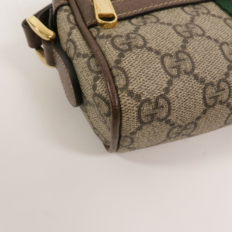 GUCCI 塗層帆布Ophidia GG Mini Shoulder Bag肩背袋-9