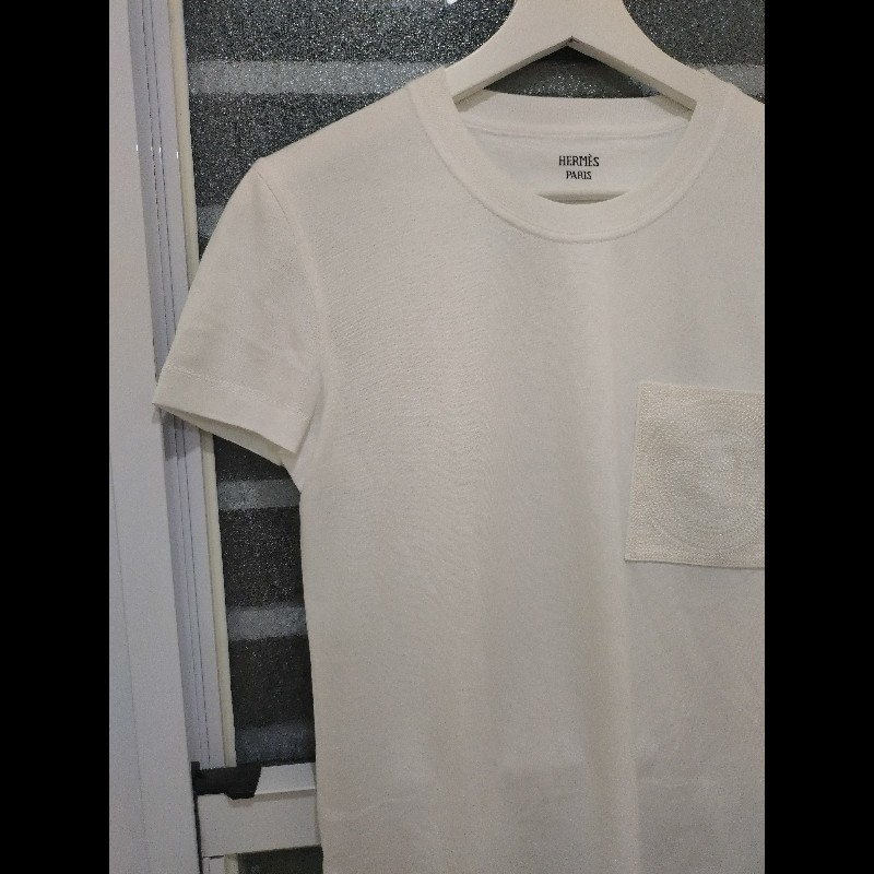 Hermes 白色短袖洋裝-8