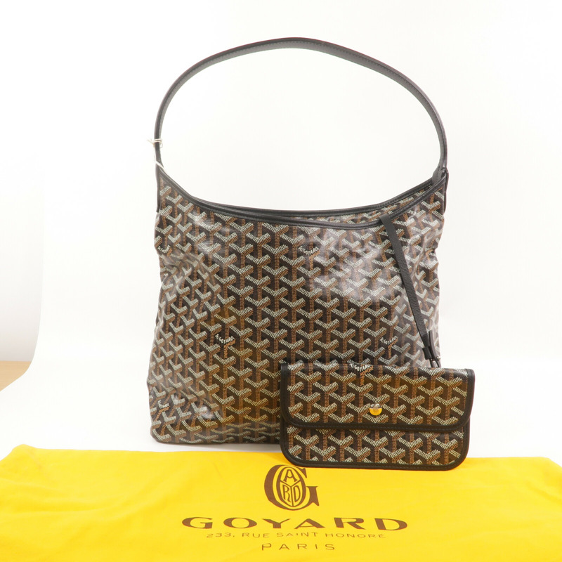 GOYARD 塗層帆布Boheme Hobo肩背袋-8