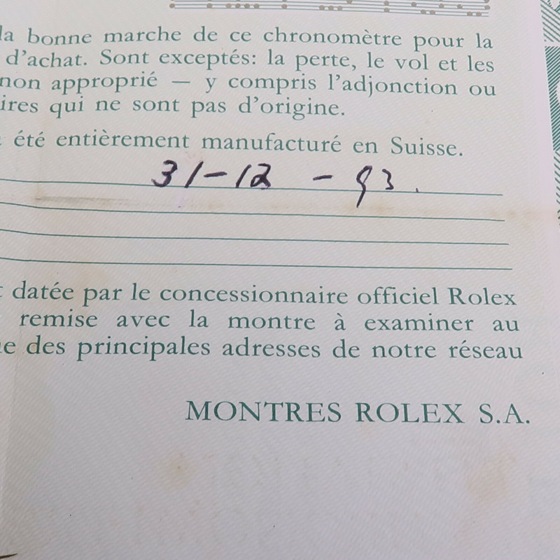 ROLEX Datejust 68273-14
