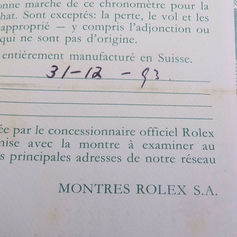 ROLEX Datejust 68273-18