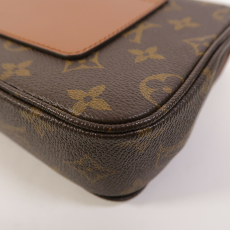 LOUIS VUITTON Monogram Marceau鏈帶肩背袋-11