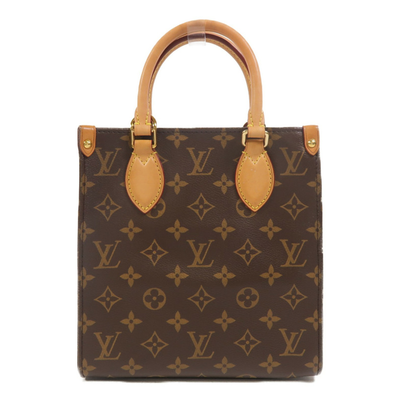 LOUIS VUITTON Monogram Sac Plat BB手挽肩背兩用袋-1
