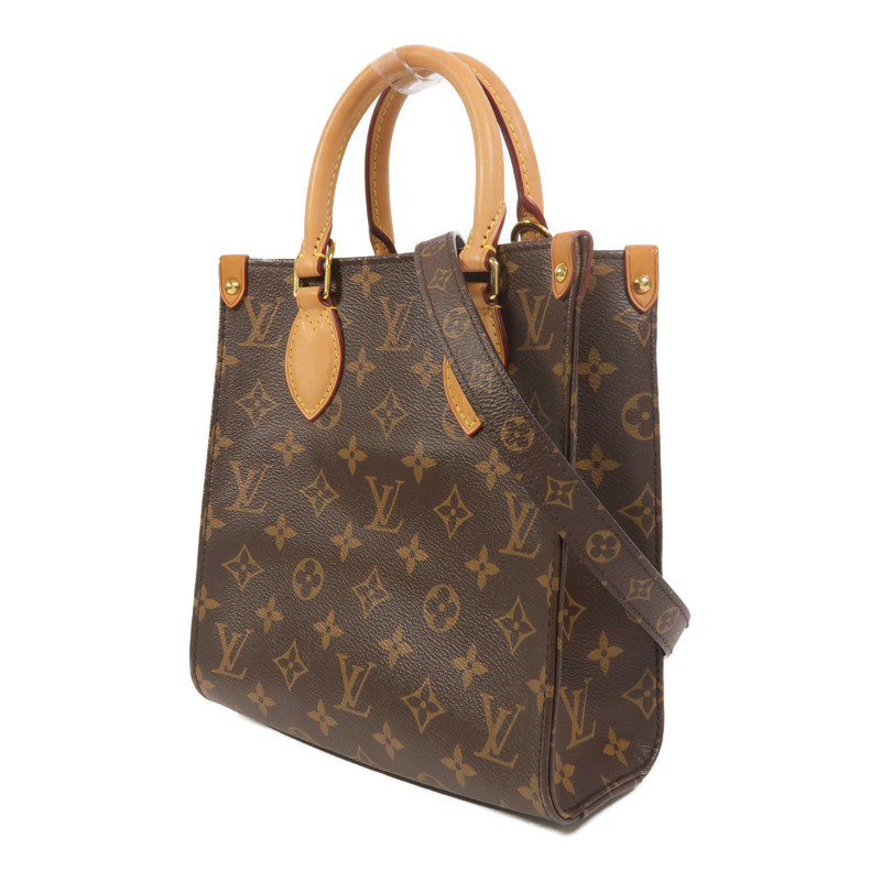LOUIS VUITTON Monogram Sac Plat BB手挽肩背兩用袋-2