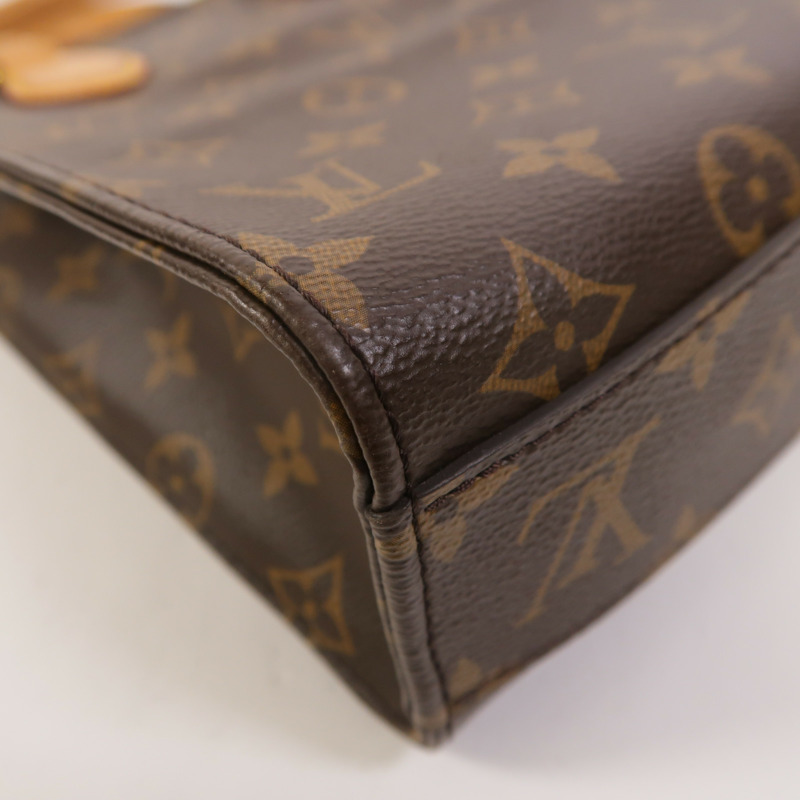 LOUIS VUITTON Monogram Sac Plat BB手挽肩背兩用袋-11