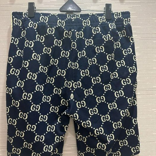 💎Han's house精品服飾💎GUCCI 古馳 GG 滿版 短褲 原價38000-2