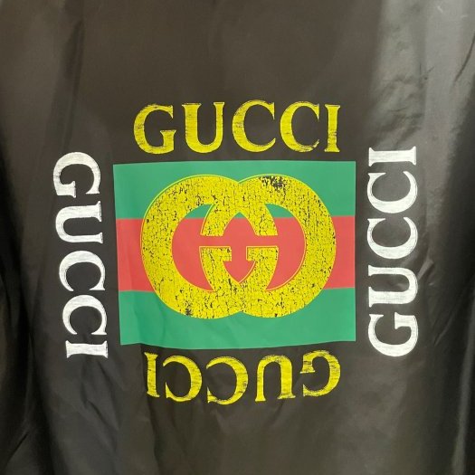 💎Han's house精品服飾💎Gucci 連帽可藏 外套 風衣  現貨 M /L原價56500-3