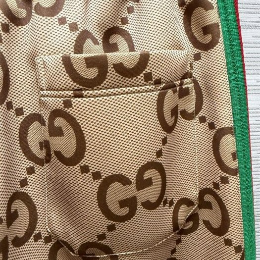 💎Han's house精品服飾💎 GUCCI 古馳 GG 滿版 長褲  現貨 S 原價50800-2